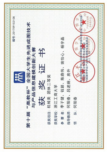 2017团体二等奖